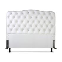 Cabeceira King 193 - Bello Box - Dunas Sintético Branco