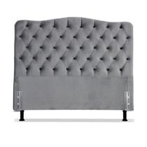 Cabeceira King 193 - Bello Box - Dunas Suede Cinza Cabeceira King 193 - Bello Box - Dunas Suede Cinza