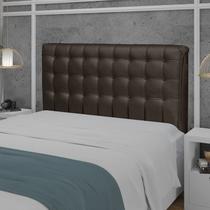 Cabeceira King 195cm Dama New Plus Marrom Cabeceira King 195cm Dama New Plus Marrom