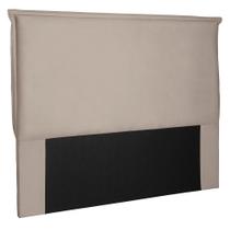 Cabeceira King 1,95m Veneza Suede Bege - Pallazio