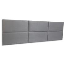 Cabeceira King 195x60 Cama Box Modulada Retangular Blu