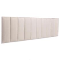 Cabeceira King 200x60 Cama Box Modulada Reta Luno