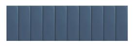 Cabeceira King 200X60 Estofada Cama Box Modulada Azul - Blu Interiores