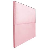 Cabeceira King Bali P02 195 cm para cama Box Suede Rosa Bebê - Amarena Móveis