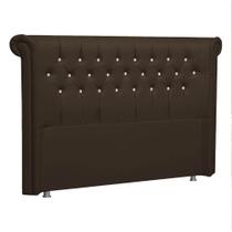 Cabeceira King Brescia P04 195 cm Suede - ADJ Decor