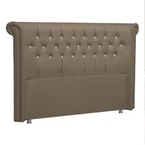 Cabeceira King Brescia P04 195 cm Suede - ADJ Decor