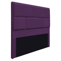 Cabeceira King Brick P02 195 cm para cama Box Suede - ADJ Decor