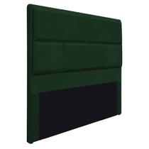 Cabeceira King Brick P02 195 cm para cama Box Suede - ADJ Decor