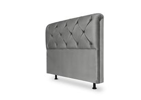 Cabeceira King Daiana 195cm Suede Cinza FdECOR