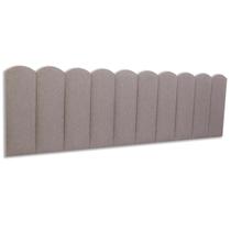 Cabeceira King Estofada de Colar na Parede Kit 10 Placas Modelo Nuvem - Várias Cores Cabeceira King Estofada de Colar na Parede Kit 10 Placas Modelo Nuvem - Várias Cores