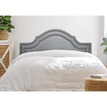 Cabeceira King Estofada para Cama Box com Tachas 193x60cm Provençal Luxo Dupla