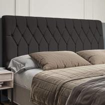 Cabeceira King Estofada Veloplus Dobuê Istambul