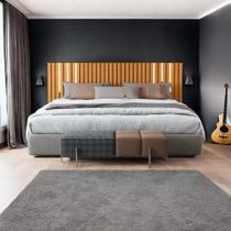 Cabeceira King Maracá Nature com LEDs JB Móveis