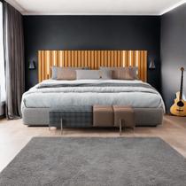 Cabeceira King Maracá Nature com LEDs JB Móveis