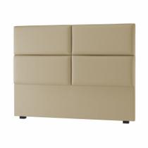 Cabeceira King Megan 195 CM Suede Marfim - D A Decor Cabeceira King Megan 195 CM Suede Marfim - D A Decor