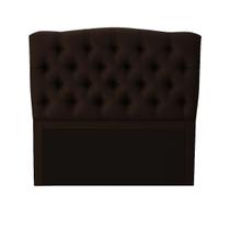 Cabeceira King Modelo Esmeralda 204cm Estofada com Capitonê