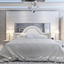 Cabeceira King Provence Diamond Branco 195 X 60