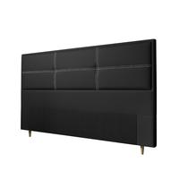 Cabeceira King Size Cama Box 1,95 M Quarto Estofada Luxo Aurelia
