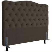 Cabeceira King Size Cama Box Casal Estofada 1,98 M Realeza