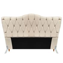 Cabeceira King Size Cama Box de Casal Quarto Estofada Barcelona 198cm