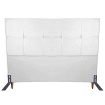 Cabeceira King Size Cama Box Quarto Estofada 1,98m Amsterdan
