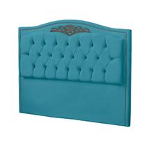 Cabeceira King Size Estofada para Cama Box Maitê Veludo