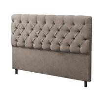 Cabeceira King Sofia 195cm Suede Bege - Vallisa Decor Cabeceira King Sofia 195cm Suede Bege - Vallisa Decor