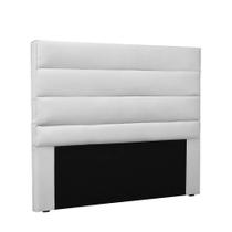 Cabeceira La Italiana Para Cama Box King 195 cm material sintético Branco - D'Rossi