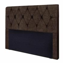 Cabeceira Leila 1,95 Para Cama Box M King Size Suede Speciale Home