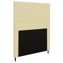 Cabeceira Luna Para Cama Box Solteiro 90cm Bege Cabeceira Luna Para Cama Box Solteiro 90cm Bege