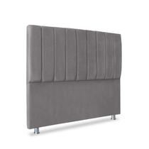 Cabeceira Luxo Estofada Cama Box Queen Carla 160cm Cabeceira Luxo Estofada Cama Box Queen Carla 160cm