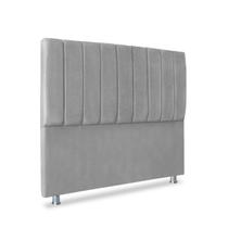 Cabeceira Luxo Estofada Cama Box Queen Carla 160cm