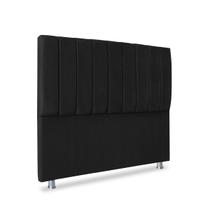 Cabeceira Luxo Estofada Cama Box Queen Carla 160cm