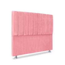 Cabeceira Luxo Estofada Cama Box Queen Carla 160cm