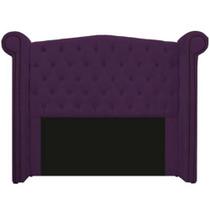 Cabeceira Madrid 160 cm Suede Roxo