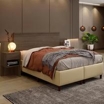Cabeceira Master Extensiva Casal Queen com 2 Gavetas -Imbuia Cabeceira Master Extensiva Casal Queen com 2 Gavetas -Imbuia