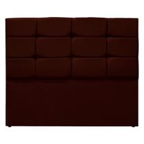 Cabeceira Melissa 160 cm Suede Marsala