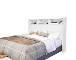 Cabeceira Melissa Queen 1.6 Branco VJ Móveis