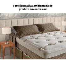 Cabeceira MH-2651 Herval Estofada Casal para Colchão 138 cm Linho Bege C