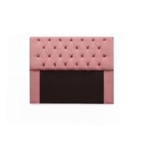 Cabeceira Mirage Casal 140 cm Suede Rosa Cabeceira Mirage Casal 140 cm Suede Rosa