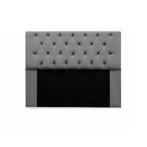 Cabeceira Mirage King 195 cm Suede Cinza Cabeceira Mirage King 195 cm Suede Cinza