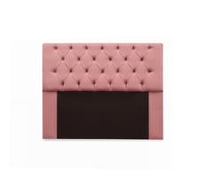 Cabeceira Mirage King 195cm Suede Rosa