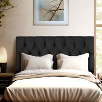 Cabeceira Mirage para Cama Box Casal 140cm com Capitonê - Móveis ME
