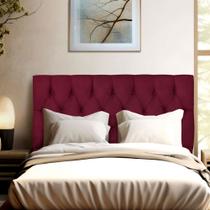 Cabeceira Mirage para Cama Box King 195 cm com Capitonê - Móveis ME