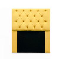 Cabeceira Mirage Para Cama Box Solteiro 120cm com Capitonê Suede - Renascer Decor