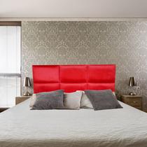 Cabeceira Módena H6 Vermelho Suede Liso King 195 X 60 Cabeceira Módena H6 Vermelho Suede Liso King 195 X 60