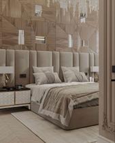 Cabeceira Modulada Adesiva 220 cm x 80 cm