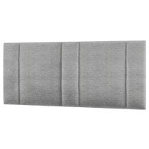 Cabeceira Modulada Casal Queen 160 Cm Com Led Linho Cinza Vconcept
