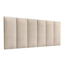 Cabeceira Modular 20x60 Em Suede Bege