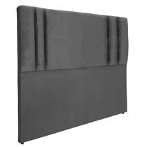Cabeceira Modular Almofadada Para Cama Luxo Clean Suede RBL